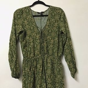 Forever 21 Green Romper